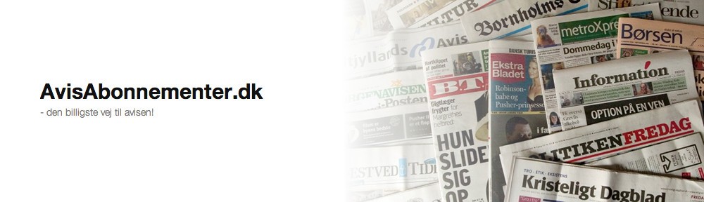 Abonnement P Jyllands PostenAvisAbonnementer dk